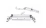 Milltek resonated cat-back exhaust for Audi TTRS Mk3 with oval tips