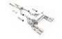 Milltek OPF/GPF-back exhaust system for BMW F80 M3 and F82 M4