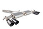 Scorpion non-resonated cat/GPF-back system with valves SAUS108C for Audi S3 8V