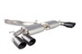 Scorpion Non-resonated cat-back system with no valves Non-valved  S3 2.0T 8V Saloon 2013 - 2016