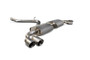 Scorpion non-resonated cat-back system with no valves SAUS086 for Audi TT Mk3 2.0 TFSi Quattro Coupe (8S)