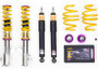 KW V2 Coilovers - A3 (8P) without electronic dampers Cabrio susp strut @ 55mm 04/08- Max Front Axle Weight: 1106-1170 kg