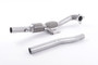 Milltek Cast Downpipe with Race Cat - with 200 Cell Race Cat. For Fitment to Milltek Sport 2.75" cat-back systems only - A3 - 1.8 TSI 2WD 3-Door - 2008-2012 - SSXAU200R