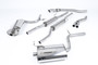 Milltek Cat-back - 100mm GT100 Tailpipes. Manual models only - A4 - 2.0 TFSI B7 quattro and DTM - 2005-2008 - SSXAU514