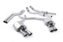 Milltek non-resonated valved cat-back exhaust SSXAU445 for the Audi S7 Sportback