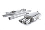 Milltek non-resonated cat-back exhaust SSXM024 for the Mini Cooper S Coupe R58