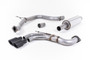 Milltek cat-back exhaust SSXSE179 for SEAT Leon FR 2.0 TDI 184PS