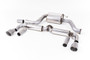 Milltek Cat-back - Resonated (quieter). Titanium Tips - Beetle - 2.0 TSI (A5 Chassis) - 2011-2020 - SSXVW347