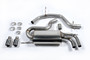 Milltek non-resonated cat-back exhaust SSXVW147 for VW Golf Mk5 GTI