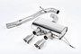 Milltek cat-back exhaust SSXVW219 for VW Golf R Mk6