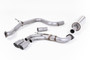 Milltek cat-back exhaust SSXVW339 for VW Golf Mk7 GTD 2.0 TDI 185