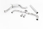 Milltek non-resonated cat-back exhaust SSXVW464 for Volkswagen Golf GTI Mk7.5