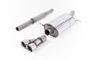 Milltek non-resonated cat-back exhaust SSXVW415 for Volkswagen Polo GTI 1.8 TSI