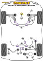 Powerflex Lower Engine Mount Insert (Large) Diesel Golf MK7 5G 2WD 122PS plus Multi-link 85-830R