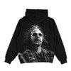 Welcome x Beetlejuice Qualified Pigment-Dyed Black Hoodie SM