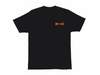 Independent Spanning Chest Black Heavyweight Tshirt MD