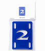 2 Riser Pads 'Blue'