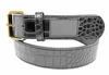 Loosey Silver Croc Belt