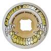 OJ 56mm 99a/95a Double Duro White Gum Chubbies Wheels