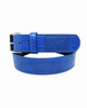 Loosey Croc Skin Blue Belt