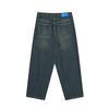 Polar Big Boy Pants Dirty Blue, Polar Big Boy Pants, Polar Skate Co Big Boy, Dirty Blue skate pants, Polar denim Dirty Blue, Big Boy trousers, mens skate pants, Polar pants Dirty Blue