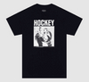Hockey Serious Warning (Black) Tshirt MD