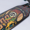 Sector 9 longboard complete, Lookout Roots longboard, Sector 9 Lookout longboard, cruiser longboard complete, carving longboard, pintail longboard, street cruising longboard, smooth riding longboard, beginner friendly longboard, ready to ride longboard, Sector 9 Roots graphic