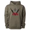 Blood Wizard Flying Wizard Pullover - Olive - MD