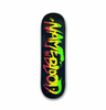 8.75 NIB OG Rasta on Black Logo Deck