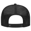 Satanic Drain Cleaner Trucker Hat (Black/Black)