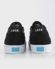 Lakai Manchester Skate Shoes - Black/White Suede