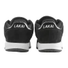 Lakai Telford Low Skate Shoes - Black/White Suede