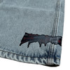FA x Independent Double Knee Denim Shorts (Jorts) - Light Blue Denim