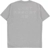 Last Resort Eurostyle SS Tee - Grey Melange / White - MD