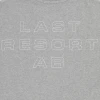 Last Resort Eurostyle SS Tee - Grey Melange / White - MD