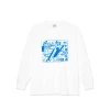 Polar Clubb Inc White LS Tshirt LG
