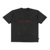 Welcome You Died Distressed Tshirt - Vintage Black