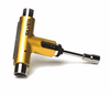 Silver Metallic Gold Skate Tool