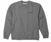 Ace Hutch Crew Neck Red SM Long Sleeve