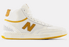 NB Numeric 440 High White/Yellow Size 8