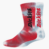 Dickies TyeDye Red Crew Socks 4 Pack