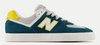 NB Numeric 574 Vulc Blue/Yellow Size 8