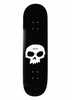 8.75 Zero Single Skull Black/White Deck