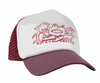 Frog Big Shoes Maroon Trucker Hat