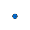 Polar Fill Logo (Blue) Pin