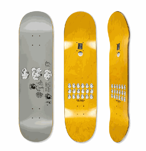 8.75 Polar Dane Brady - MIA (Grey) Deck