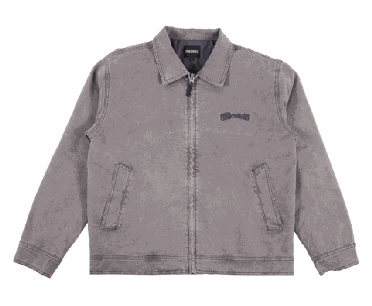 Theories Washed Lavender Carpenter Work Jacket XL