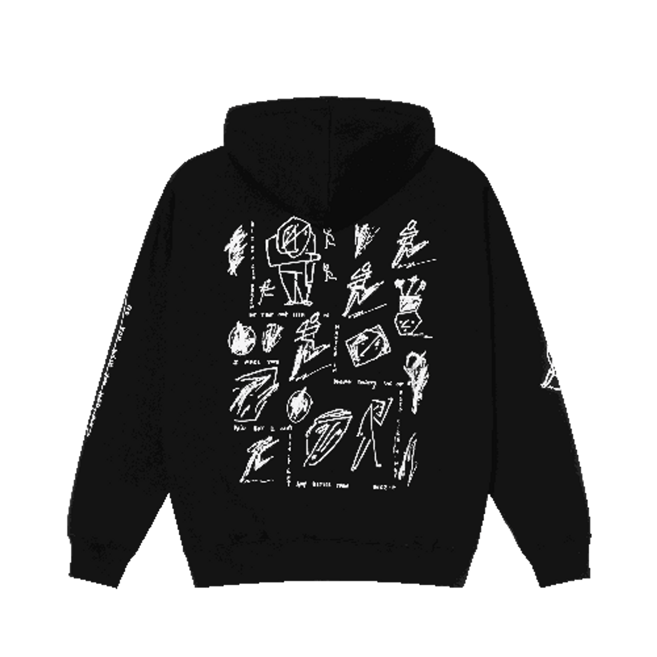 Polar Sad at Times Dave Hoodie (Black) LG