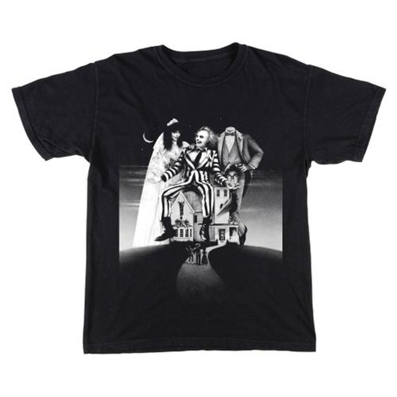 Welcome x Beetlejuice Showtime Black Tshirt XL