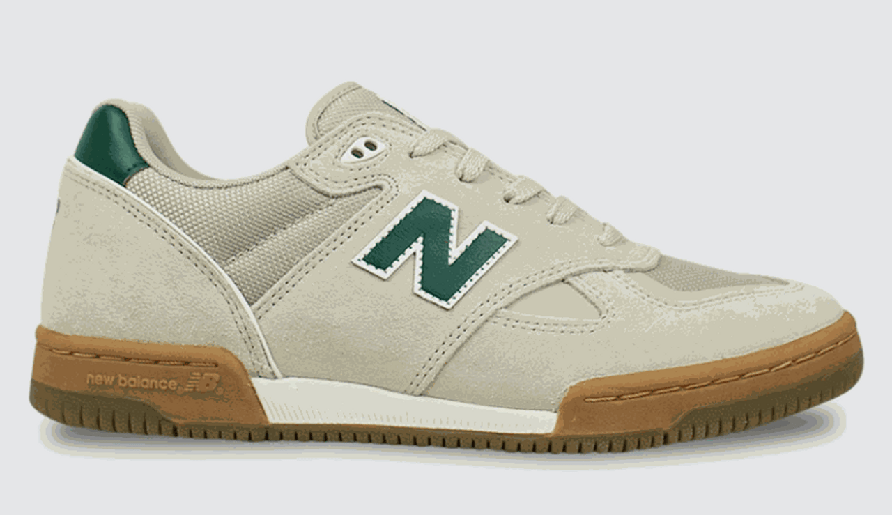 NB Numeric Tom Knox 600 Beige/Green 8 - LoCo Skate Shop